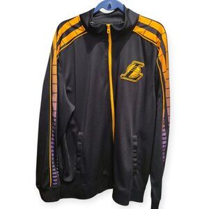 LA Lakers Classic Retro Vibe Adidas Warm Up Jacket Men's XLarge